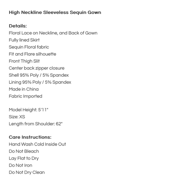 Helsi Elisa Sequin Floral Lace Trumpet Dress Black Plum and multi colorSequins - Picture 4 of 5